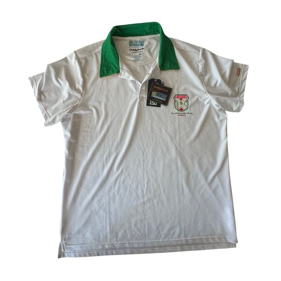 New w Tags RSVLTS Caddyshack Bushwood Breakfast Balls Golf Polo Short Sleeve XL - Picture 2 of 10